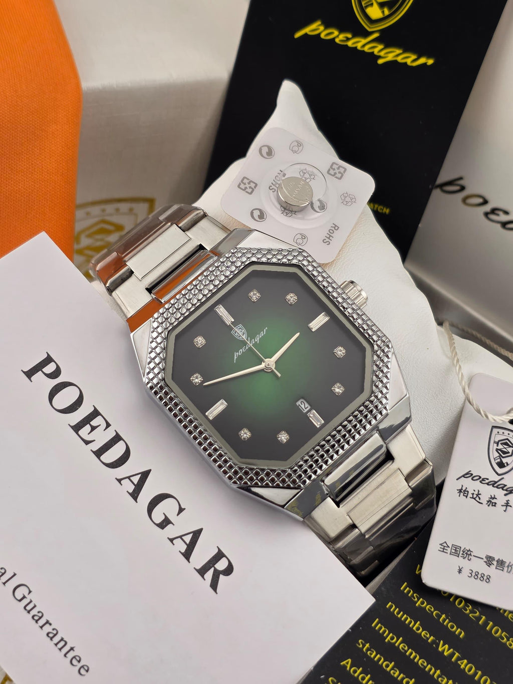 Poedega Fashion Luxury Men Watch